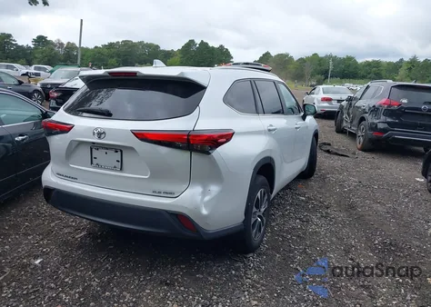 2023 Toyota Highlander Xle из США, поврежденный, VIN 5TDKDRBH5PS003228